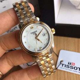 Tissot 28mm Dial Steel Strap Business Watch For Women