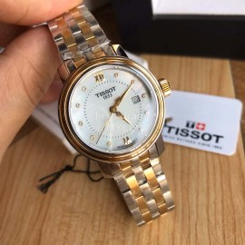 Tissot 28mm Dial Steel Strap Business Watch For Women