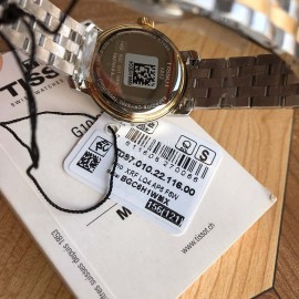 Tissot 28mm Dial Steel Strap Business Watch For Women