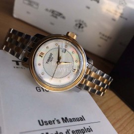 Tissot 28mm Dial Steel Strap Business Watch For Women