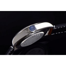 Tudor 41mm Dial Luminous Brown Strap Watch For Men