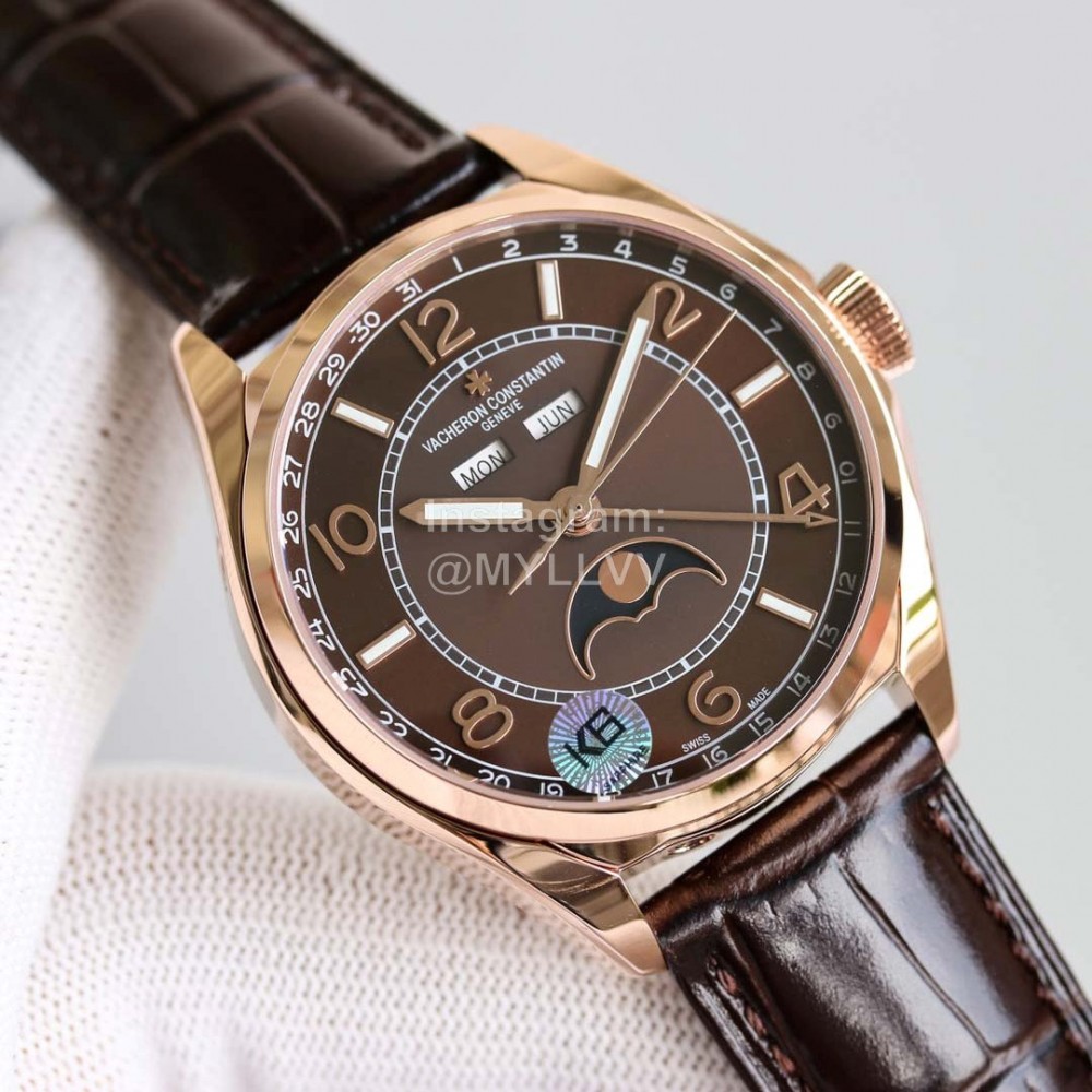 Vacheron Constantin 316 Fine Steel Round Case Multifunctional Watch