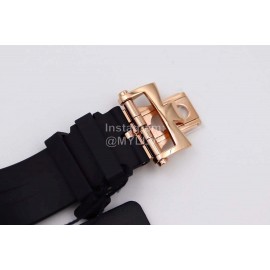 Vacheron Constantin 42mm Dial Leather Strap Luminous Watch