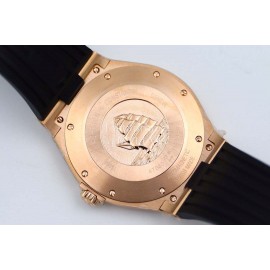 Vacheron Constantin 42mm Dial Leather Strap Luminous Watch