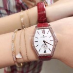 Vacheron Constantin Malte Tonneau Case Diamond Watch Red