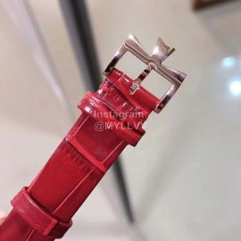 Vacheron Constantin Malte Tonneau Case Diamond Watch Red