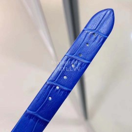 Vacheron Constantin Malte Tonneau Case Diamond Dial Quartz Watch Blue