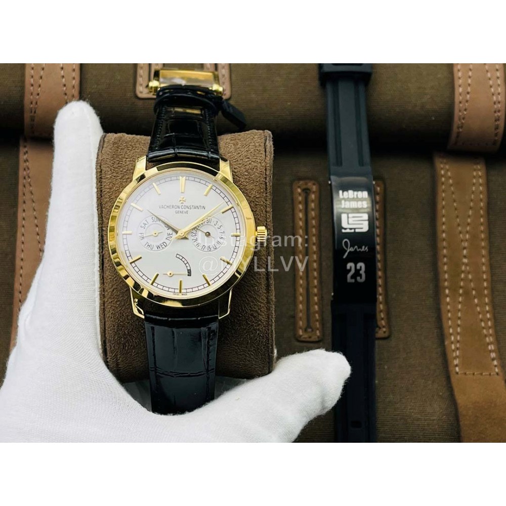 Vacheron Constantin Tw Factory Traditionnelle Multifunctional Watch Black