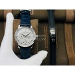 Vacheron Constantin Tw Factory Traditionnelle Navy Leather Strap Watch