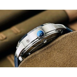 Vacheron Constantin Tw Factory Traditionnelle Navy Leather Strap Watch