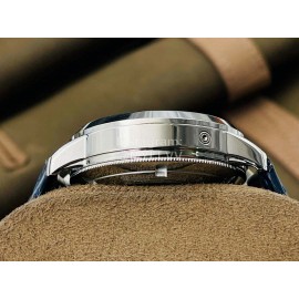 Vacheron Constantin Tw Factory Traditionnelle Navy Leather Strap Watch