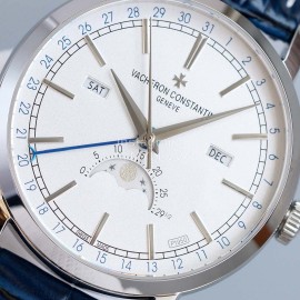 Vacheron Constantin Traditionnelle 316 Refined Steel Multifunctional Watch Navy