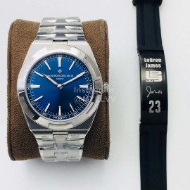 Vacheron Constantin Xf Factory Steel Strap Watch Blue