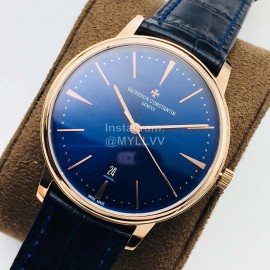 Vacheron Constantin Vc+ Factory 40mm Dial Watch Navy