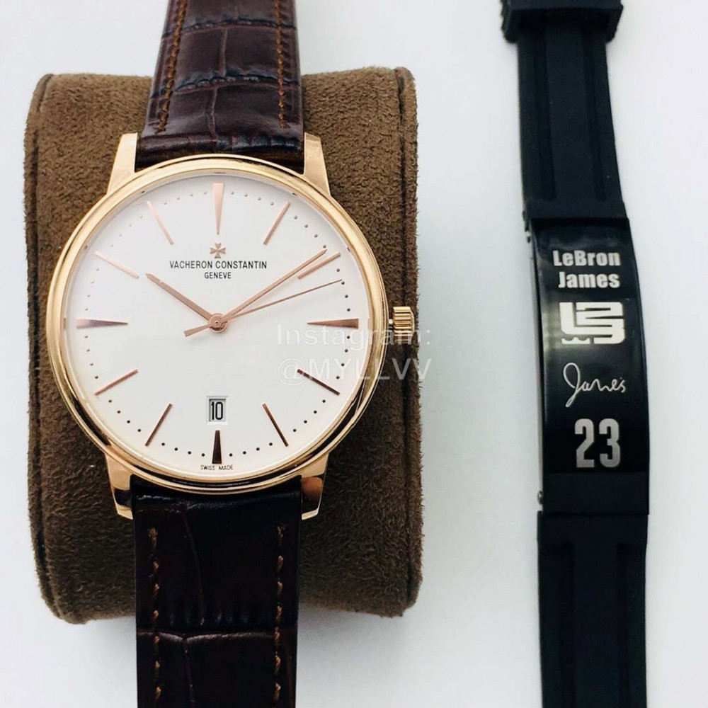 Vacheron Constantin Vc+ Factory 40mm Dial Watch Rose Gold