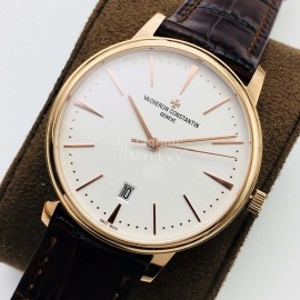 Vacheron Constantin Vc+ Factory 40mm Dial Watch Rose Gold