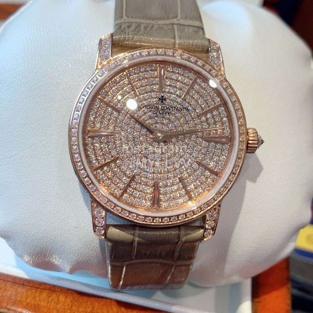 Vacheron Constantin 316 Fine Steel Case Diamond Dial Watch
