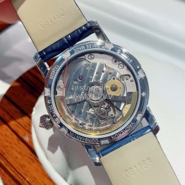 Vacheron Constantin 316 Fine Steel Case Diamond Dial Watch Blue