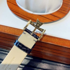 Vacheron Constantin 316 Fine Steel Case Diamond Dial Watch Black