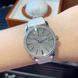 Vacheron Constantin 316 Fine Steel Case Diamond Dial Watch White