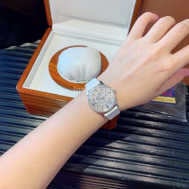 Vacheron Constantin 316 Fine Steel Case Diamond Dial Watch White