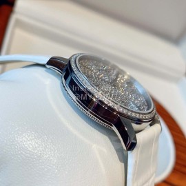 Vacheron Constantin 316 Fine Steel Case Diamond Dial Watch White