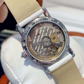 Vacheron Constantin 316 Fine Steel Case Diamond Dial Watch White