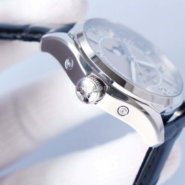 Vacheron Constantin 40mm Dial 316 Fine Steel Round Case Watch Black