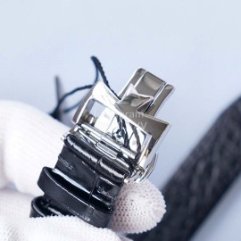 Vacheron Constantin 40mm Dial 316 Fine Steel Round Case Watch Black