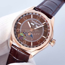 Vacheron Constantin 40mm Dial 316 Fine Steel Round Case Watch 