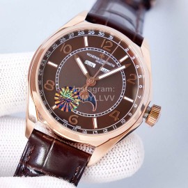 Vacheron Constantin 40mm Dial 316 Fine Steel Round Case Watch 