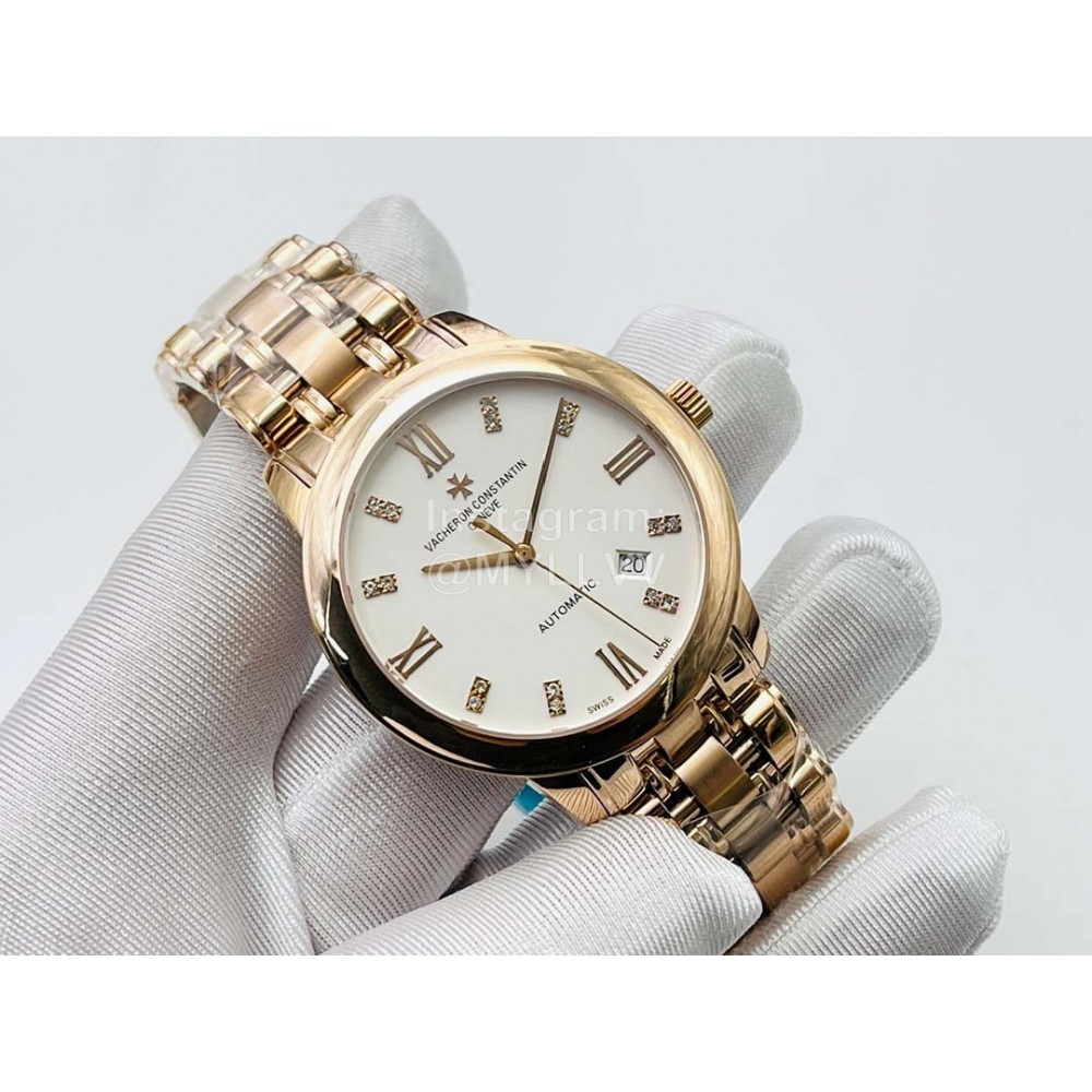 Vacheron Constantin Tw Factory 40mm Dial Steel Strap Watch