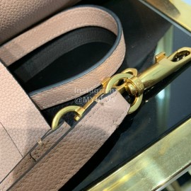 Valentino Fashion Leather Handbag Messenger Bag Pink 0015