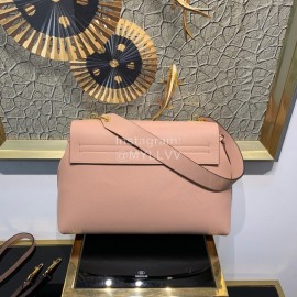 Valentino Fashion Leather Handbag Messenger Bag Pink 0015