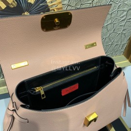 Valentino Fashion Leather Handbag Messenger Bag Pink 0015