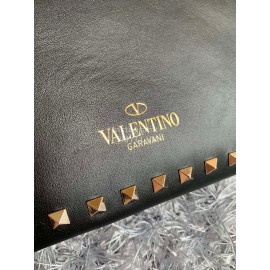 Valentino Fashion Leather Handbag Black 1092