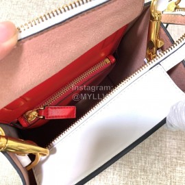 Valentino Small Calf Tote Bag White 2022s