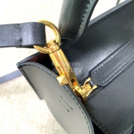 Valentino Small Calf Tote Bag Black 2022s