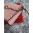 Valentino Fashion Leather Flip Messenger Bag Pink 0181