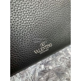 Valentino Fashion Leather Flip Messenger Bag 0181