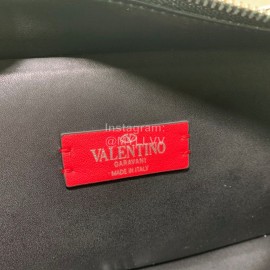 Valentino Fashion Leather Waist Bag Chest Bag White 0046