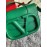 Valentino Small Leather Buckle Crossbody Bag For Women Green 0109s
