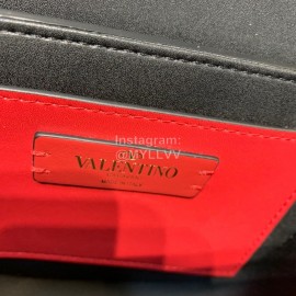 Valentino Small Leather Buckle Crossbody Bag For Women Black 0109s