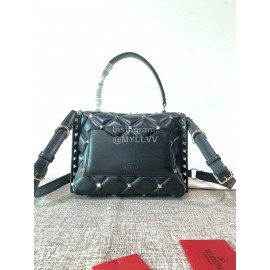 Valentino Fashion Leather Handbag Messenger Bag 0055