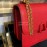 Valentino Large Palm Print Calfskin Messenger Bag Red 0074l
