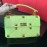 Valentino Large Napa Sheepskin Leather Chain Retro Bag Yellow 2060l