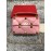 Valentino Large Napa Sheepskin Pink Leather Chain Retro Bag 2060l