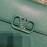 Valentino Fashion Leather Buckle Cowhide Commuter Bag Green 0082
