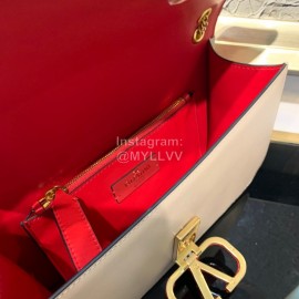 Valentino Large Snake Chain Messenger Bag Pink 0006l