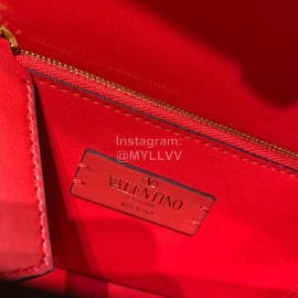 Valentino Large Snake Chain Messenger Bag Pink 0006l